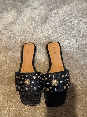 Studded Sandals (Size 6)